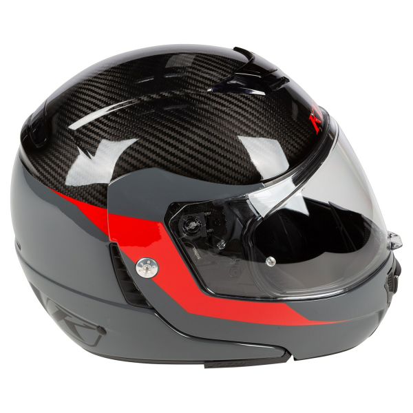 Cască Modulară Klim TK1200 Karbon ECE/DOT Gloss White, 18, nordicamoto.ro