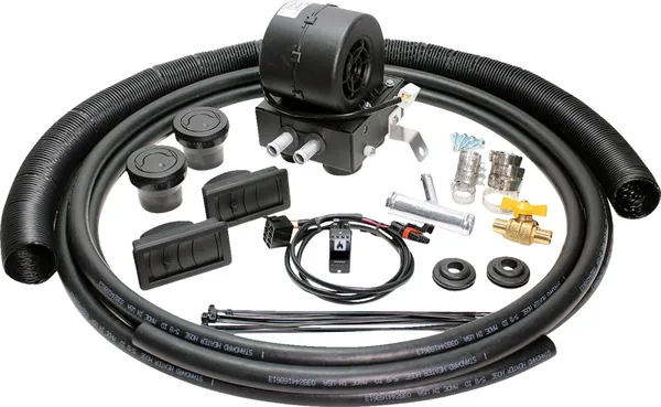 Utv Cab Heater Kit Black, 1, nordicamoto.ro
