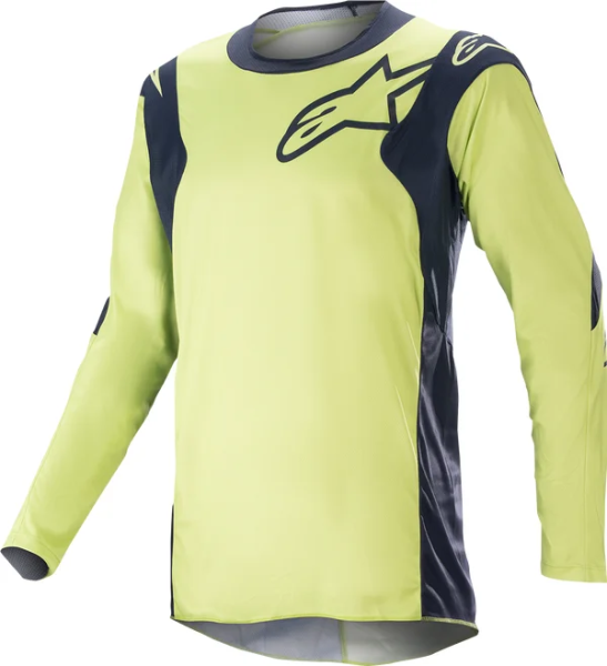 Tricou Alpinestars Racer Hoen Navy/Green, 3, nordicamoto.ro