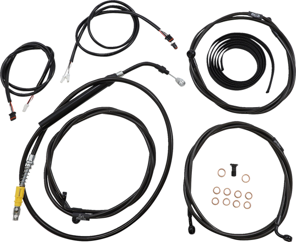 Complete Plug-and-play Cable Kit Black, 1, nordicamoto.ro