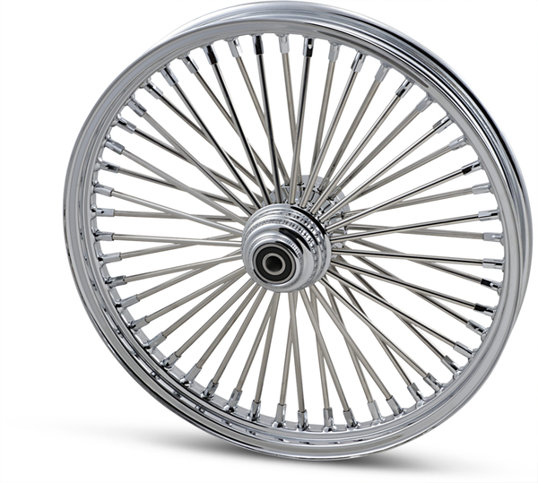 Fat Daddy Front Wheel 21x2.15 Single-disc Chrome Silver, 2, nordicamoto.ro