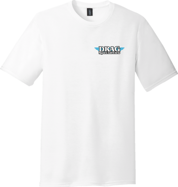 Drag Specialties Slim T-shirt White XL, 1, nordicamoto.ro