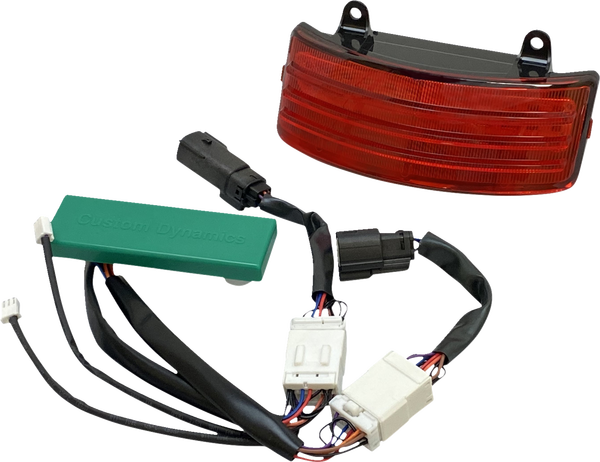 Dual-intensity Led Tribar Taillight Red, 2, nordicamoto.ro