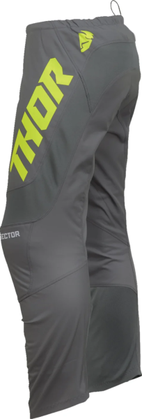 Pantaloni Copii Thor Sector Checker Gray/Green 18, 3, nordicamoto.ro
