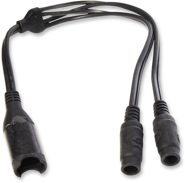 Y-splitter Black, 2, nordicamoto.ro