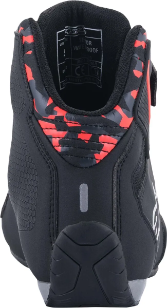 Alpinestars Sektor WP csizma, fekete/szürke/piros, 5, nordicamoto.ro