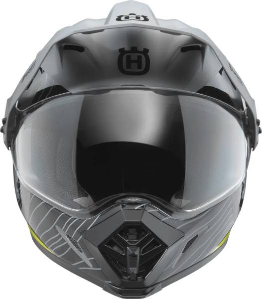 Husqvarna MX-9 ADV MIPS sisak, szürke, M-es méret (57–58), 12, nordicamoto.ro
