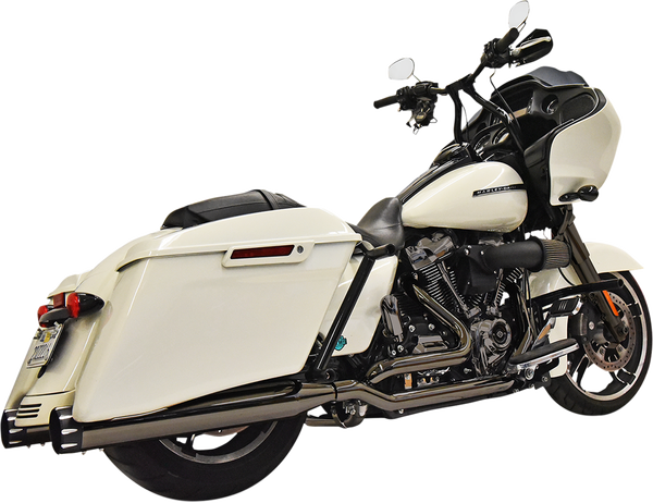True Dual Mercury Exhaust System Black, 1, nordicamoto.ro