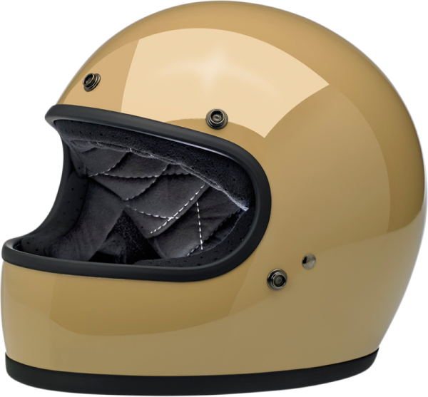 Gringo Full Face Helmet Gloss Coyote Tan Large Brown, Off-white L +, 1, nordicamoto.ro