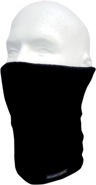 Fleece Double Layer Neckgaiter Black, 1, nordicamoto.ro