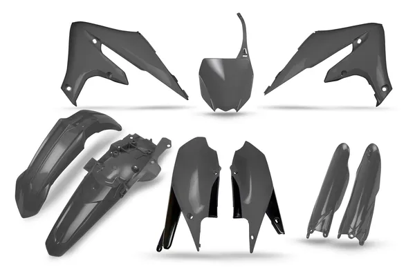 Yamaha karosszériakészlet — szürke, 1, nordicamoto.ro