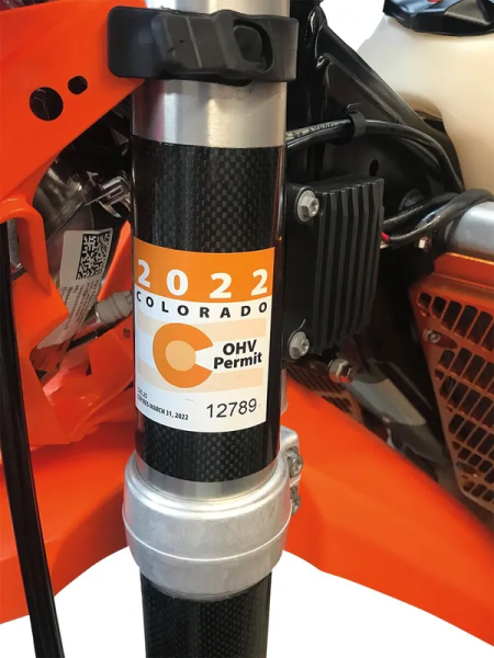 MOOSE RACING Registration Wrap, 2, nordicamoto.ro