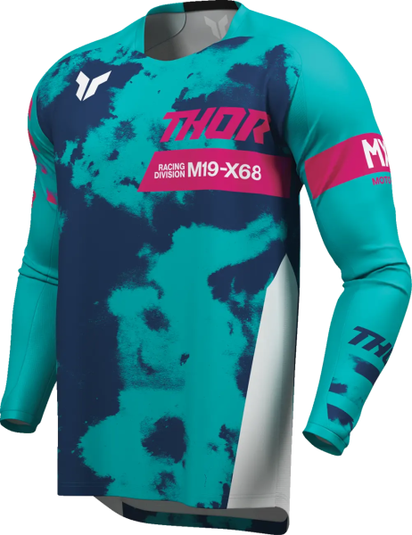 Tricou Thor Launchmode Bleach kék S, 8, nordicamoto.ro