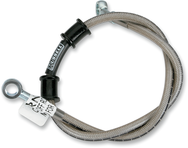Front And Rear Brake Lines Silver, 2, nordicamoto.ro