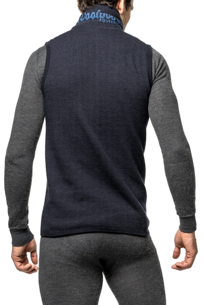 Woolpower Vest 400 Merino Mid layer Black, L, 3, nordicamoto.ro