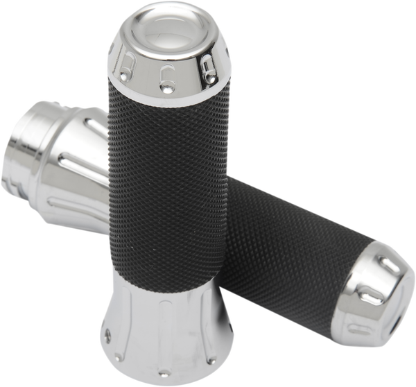 Custom Grips Black, 1, nordicamoto.ro