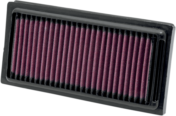 High Flow Replacement Air Filter Black, Red, 1, nordicamoto.ro