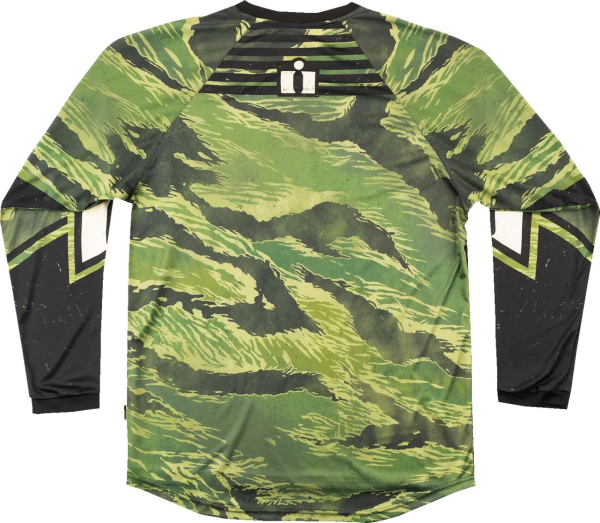 Tricou Icon Tiger’s Blood Green 4XL, 3, nordicamoto.ro