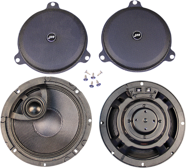 Rokker® Xrp 6.58° Fairing Speaker Kit With Hi-output Pei Tweeter Black, 1, nordicamoto.ro