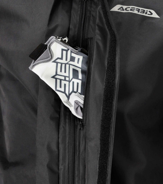Acerbis X-DRY esőkabát, fekete, M, 2, nordicamoto.ro