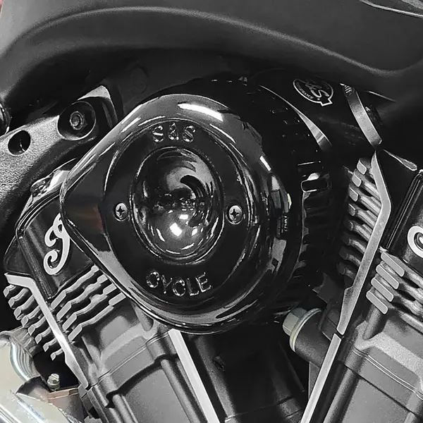 Stealth Air Cleaner Kit With Cover Black, 2, nordicamoto.ro