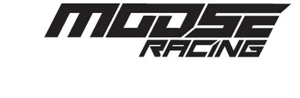 MOOSE RACING Fekete jávorszarvas matrica, 1, nordicamoto.ro