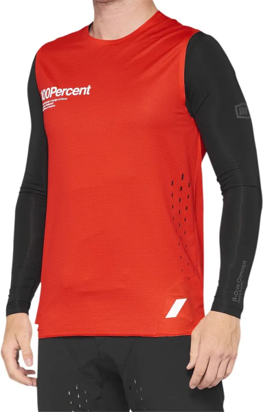 MTB póló, 100% R-Core Red, XL méret, 1, nordicamoto.ro