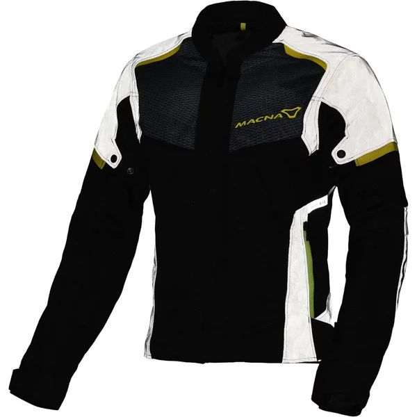 MACNA ORCANO Night Eye™ 2.0 XL női nyári textildzseki – fekete/szürke/sárga, 4, nordicamoto.ro