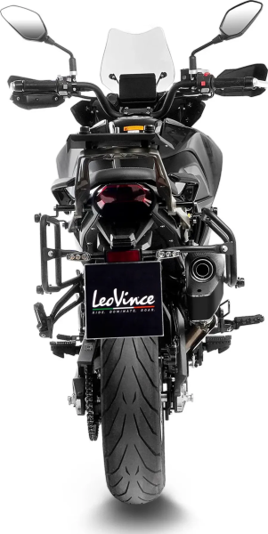 LeoVince LV-14 Black Edition Slip-On kipufogórendszer a Benelli TRK 702-hez, 3, nordicamoto.ro