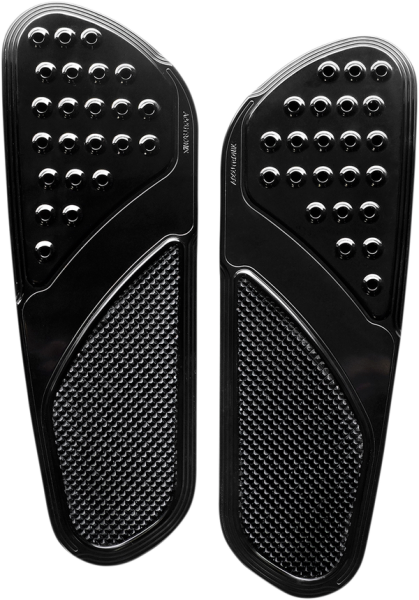Front Floorboards Black, 2, nordicamoto.ro