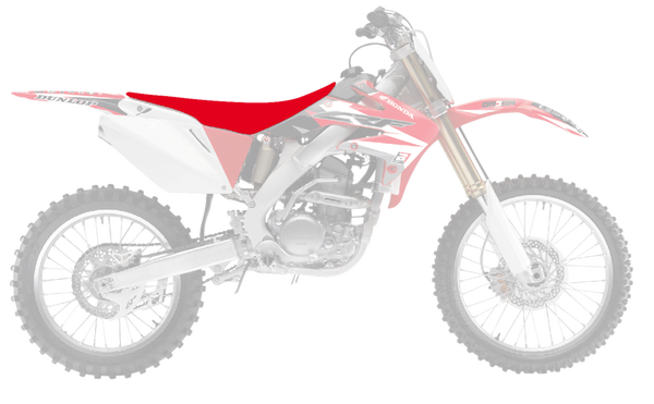 Pyramid Seat Cover Red, 1, nordicamoto.ro