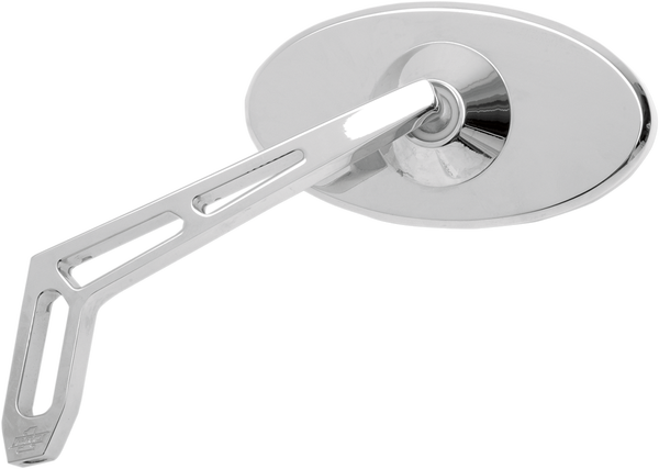 Billet Aluminum Mirrors With Clear Glass Silver, 1, nordicamoto.ro