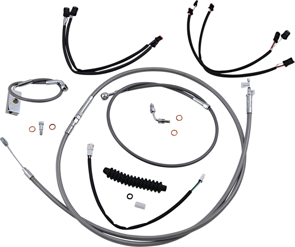 Xr Handlebar Installation Kit Silver, 2, nordicamoto.ro