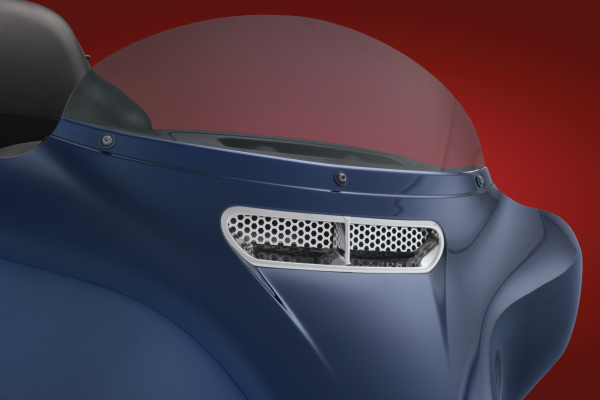 Fairing Vent & Screen Chrome, 1, nordicamoto.ro