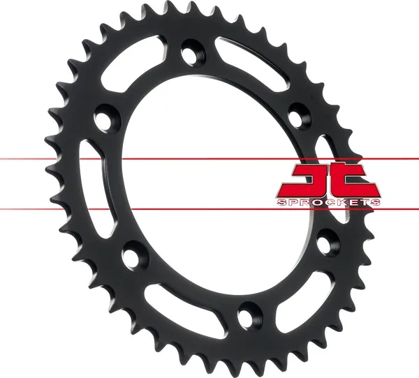 JT SPROCKETS Acél hátsó lánckerék, fekete, 3, nordicamoto.ro