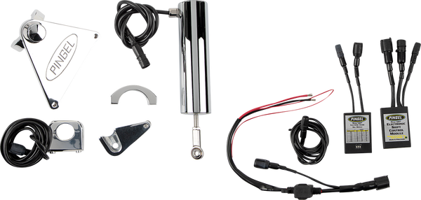 Silver Electric Speed Shifter Kit Silver, 1, nordicamoto.ro