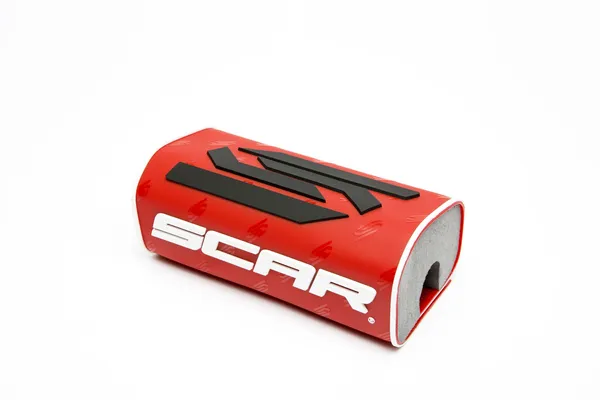 O² Oversized Bar Pad Red, 1, nordicamoto.ro