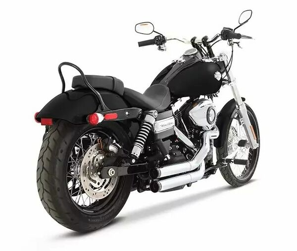 Exhaust System 2 Into 2 Cross Back For Dyna Chrome, 1, nordicamoto.ro
