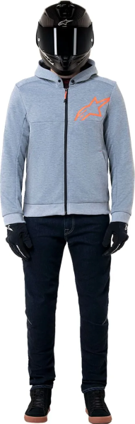 Chrome V2 Sport kapucnis pulóver, szürke, 2XL, 3, nordicamoto.ro
