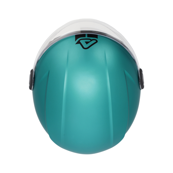 Acerbis Brezza Metallic Turquoise Jet sisak, M-es méret, 8, nordicamoto.ro