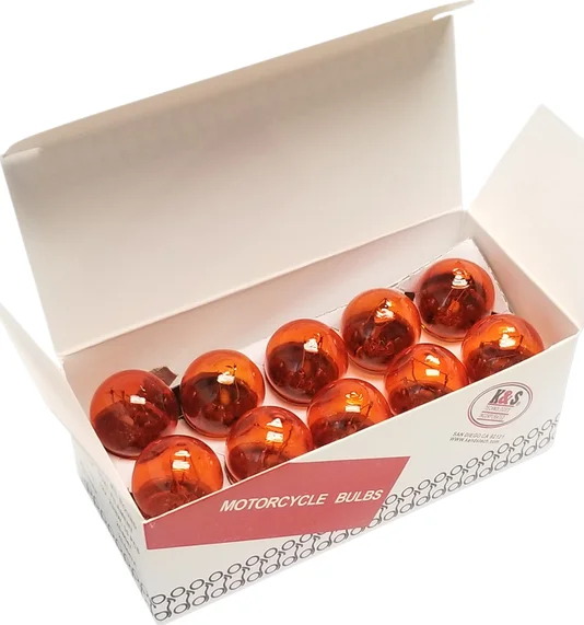 10 Pack Replacement Bulbs For Marker Lights Amber, 1, nordicamoto.ro