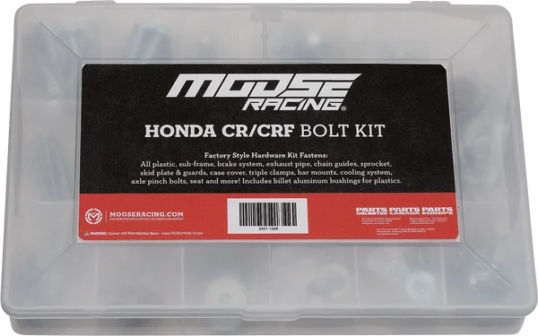 MOOSE RACING M1 Cr-crf Bolt Kit Gray, Silver, 4, nordicamoto.ro