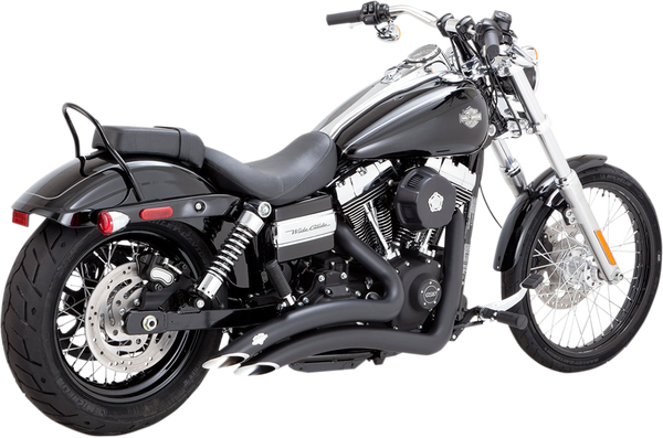 Big Radius 2:2 Exhaust System Black, 2, nordicamoto.ro