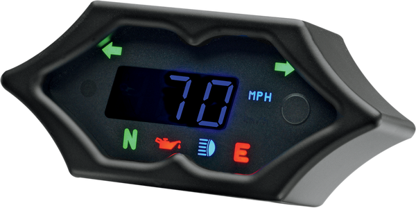 5000 Series Handlebar-mounted Digital Speedometer Black, 1, nordicamoto.ro