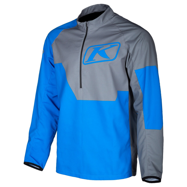 Hanorac Klim Revolt 1/4 Zip Black - Strike Orange, 7, nordicamoto.ro