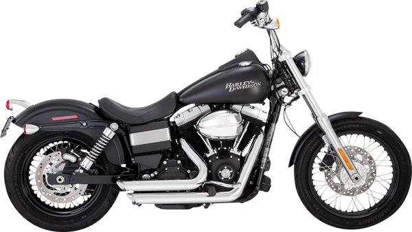 Shortshots Staggered Exhaust Systems Black, Matte Black, 1, nordicamoto.ro