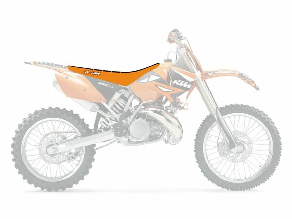 Zebra Seat Cover Orange, 1, nordicamoto.ro