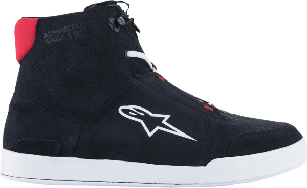 Alpinestars Chrome csizma, fekete/fehér/piros színben, 10,5-es méretben., 3, nordicamoto.ro