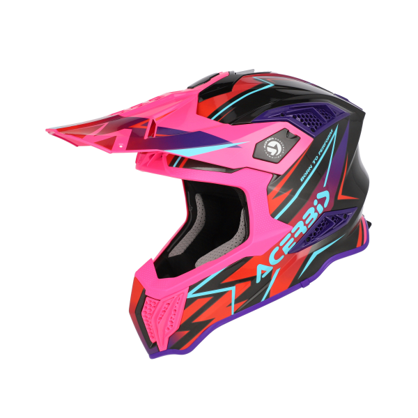 Acerbis Airstrike-X sisak, fekete/rózsaszín, XXL, 1, nordicamoto.ro