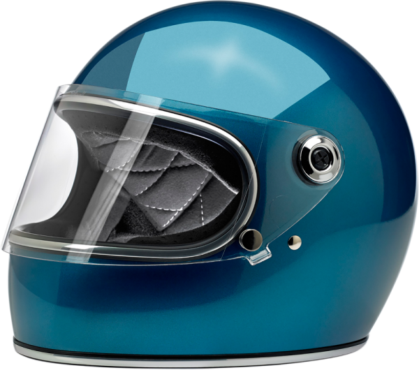 Gringo S Full Face Helmet Gloss Pacific Blue Medium Blue M, 1, nordicamoto.ro